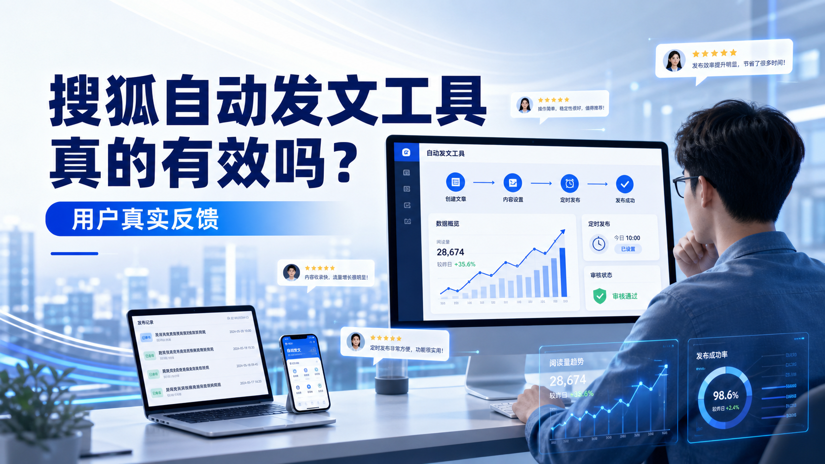 搜狐自动发文工具真的有效吗？吴忠用户的真实反馈
